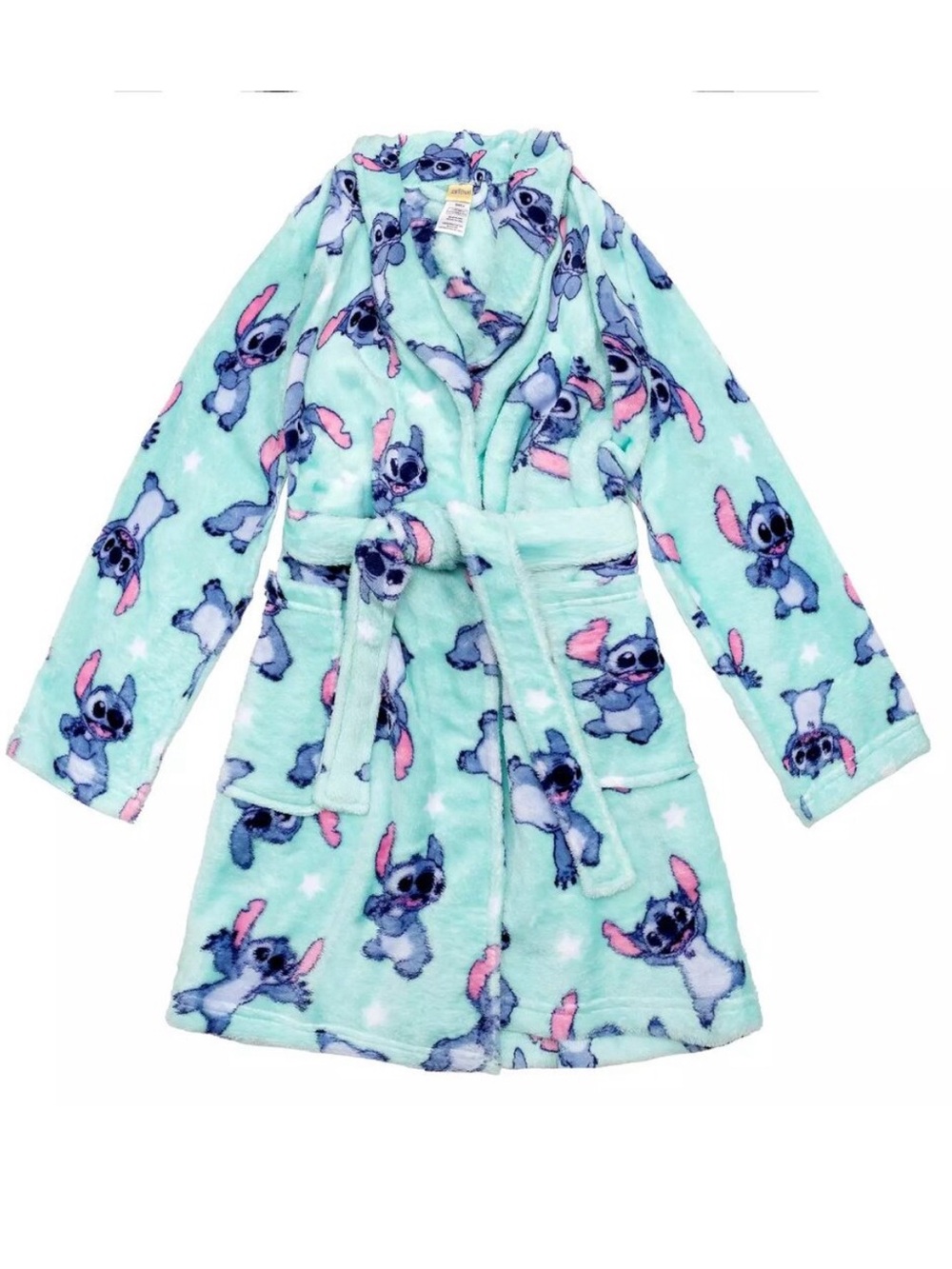 Disney Stitch Kids Plush Robe